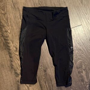 Lululemon Black Athletic Shorts